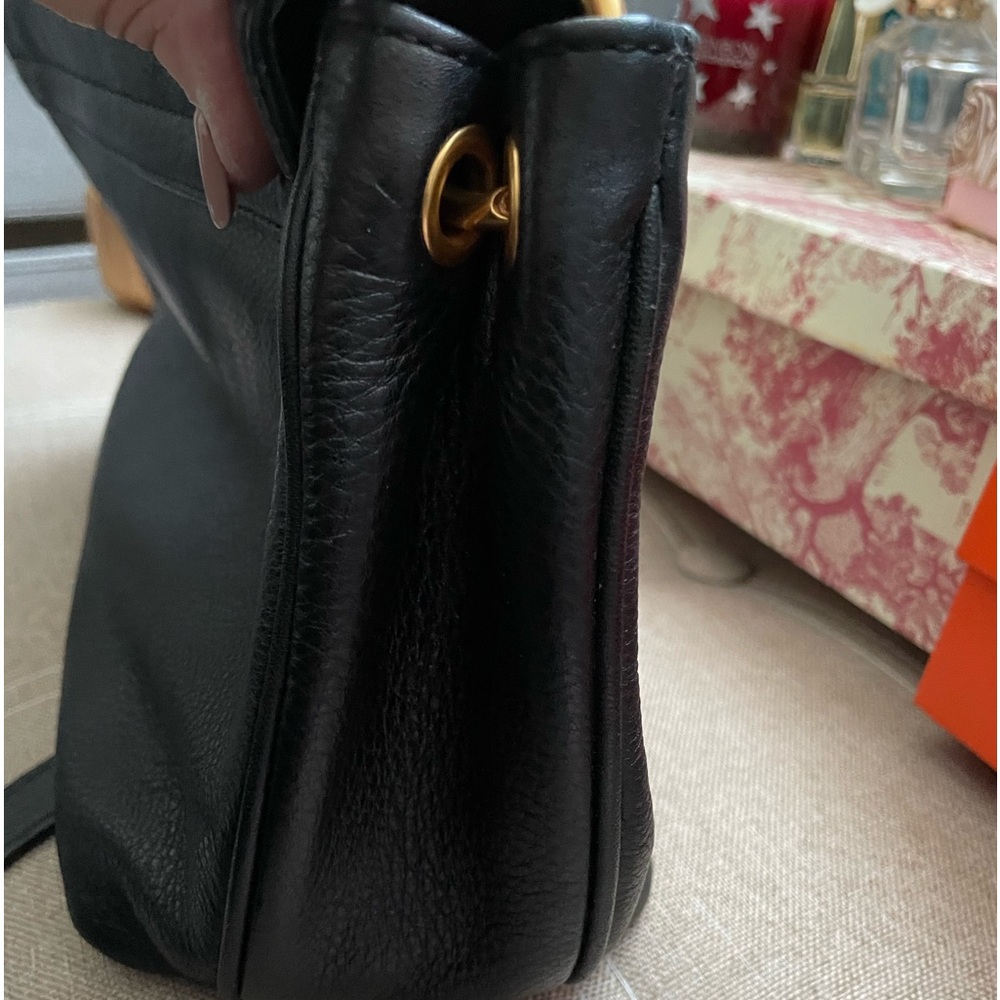 ✨Marc by Marc Jacobs Black Pebbled Leather Shoulder Bag/Crossbody Bag✨EUC - Picture 8 of 13